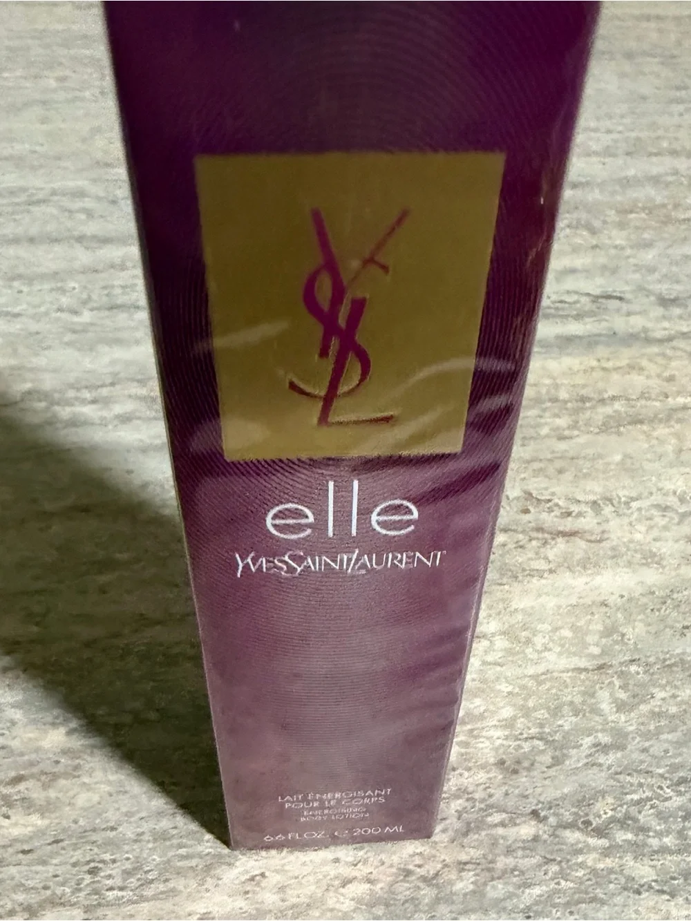 YSL Yves Saint Laurent Elle Discontinued Energising Body Lotion. Sealed.